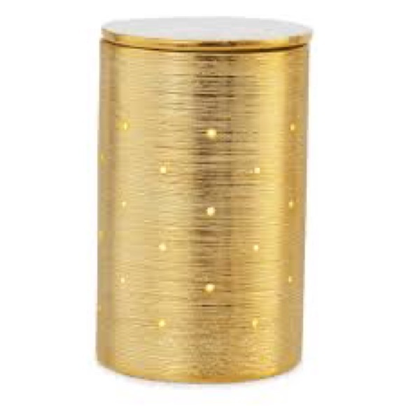 Scentsy etched core gold full size and mini warmers *new in box - Picture 3 of 3